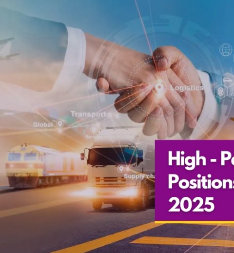 High-paying Job positions in logistics for 2025